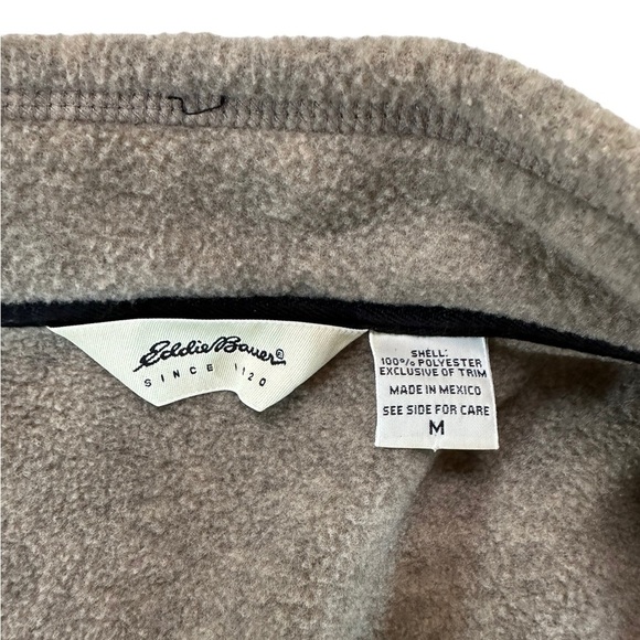 Eddie Bauer Collared Zip Up Jacket Size Medium - Picture 15 of 17